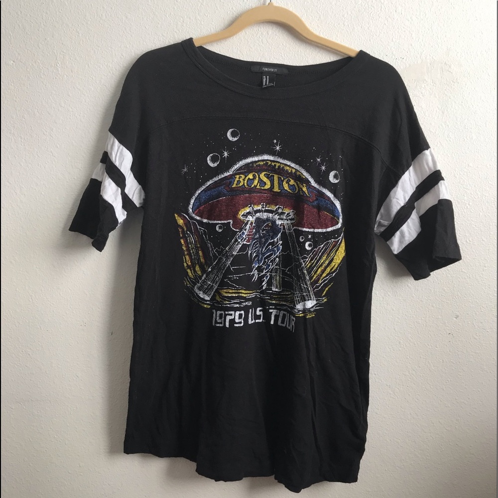 Forever 21 M Boston 1979 US Band Tour T-shirt